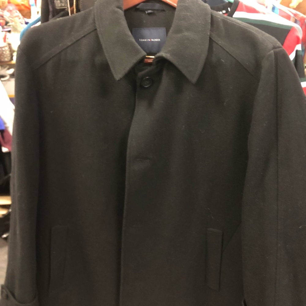 Tommy Hilfiger wool blend coat